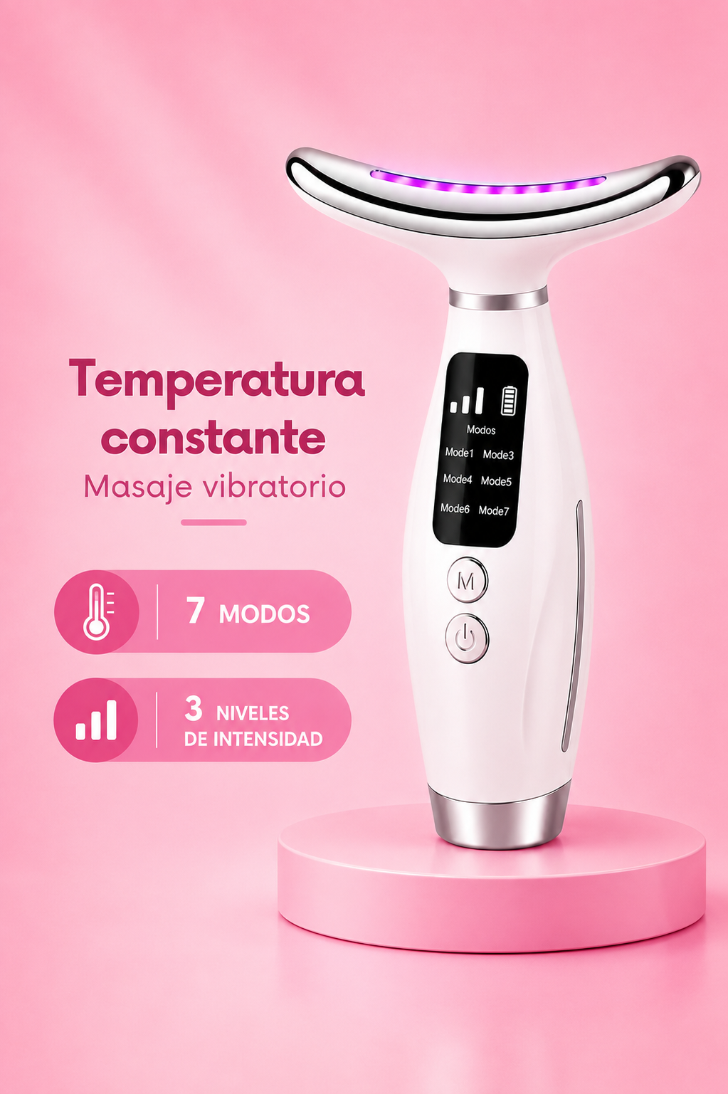 Masajeador Facial Antiarrugas y Reafirmante